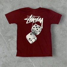 Burgundy Men’s Stüssy Tee