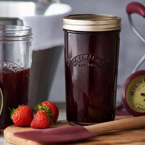 Kilner wide mouth preserve jar - mouth,