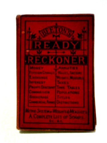 Beeton ready reckoner - beeton's,