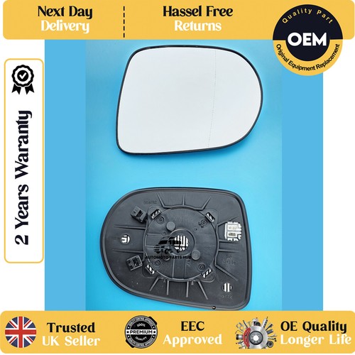 Fits wing mirror glass - fits, with