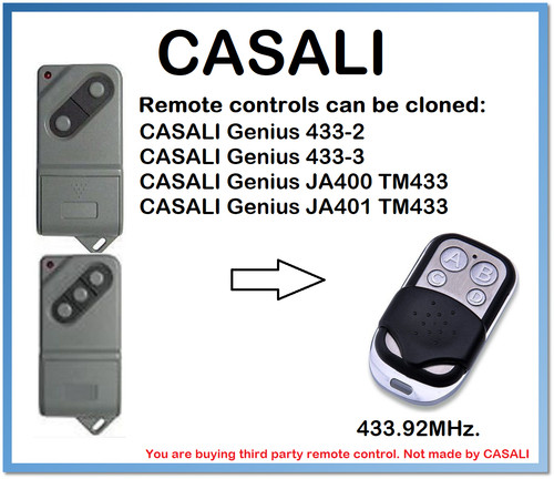 Casali genius ja400 tm433 - casali/genius,