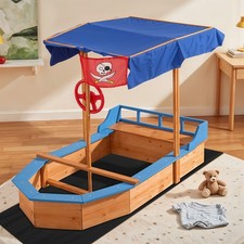Children Sand Boat Wooden