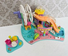 Vintage Bluebird Polly Pocket Fun Fair Rides 'n Surprises 1996 Playet B2