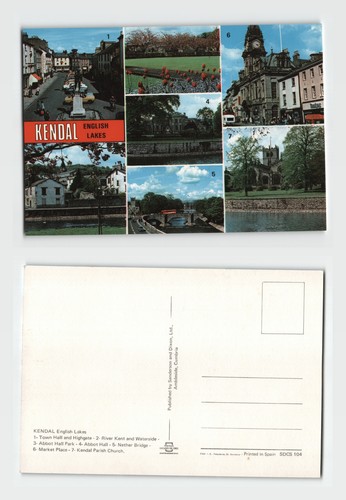 Postcard kendal english - postcard,