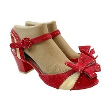 Miss L Fire Peep Toe Mary Jane