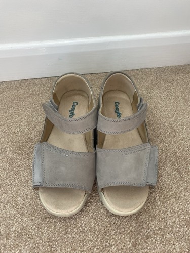Cosyfeet ladies grey - grey, sandals