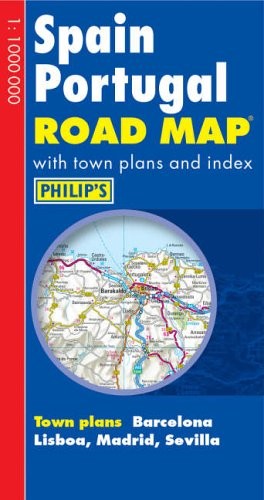 Spain and portugal road map - spain,
