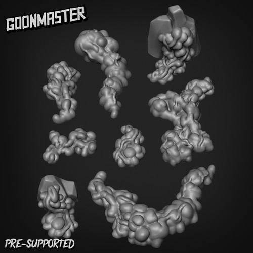 Fleshy lumps basing - lumps,