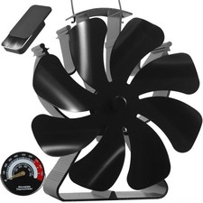 Wood Stove Fan Heat Powered