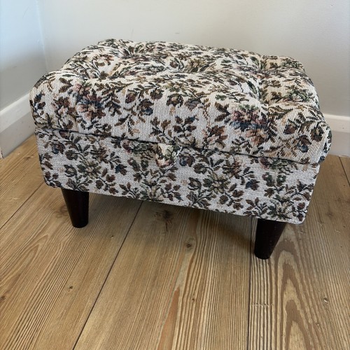 Vintage padded floral - floral, tapestry
