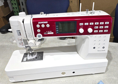 Janome memory craft 6650 - memory,