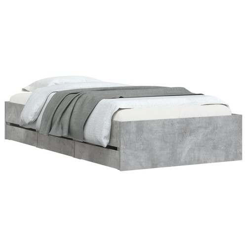 Vidaxl bed frame - bed, drawers