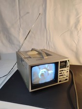 🔥DELUXE CRT PORTABLE 5" B&W