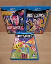 Just Dance 4, 2015 & 2016 Game Bundle Nintendo Wii U