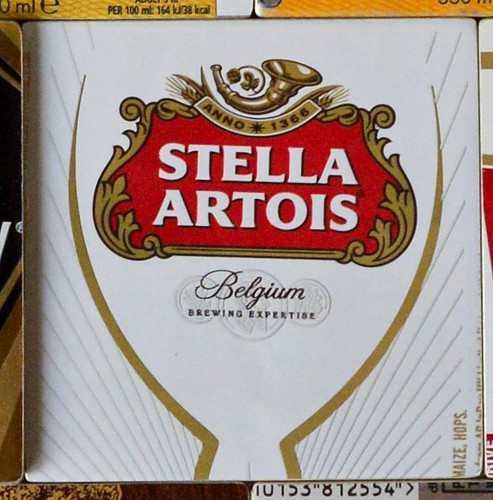 Stella artois drinks coaster - stella,