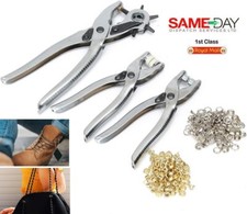 3pc Leather Belt Hole Punch +