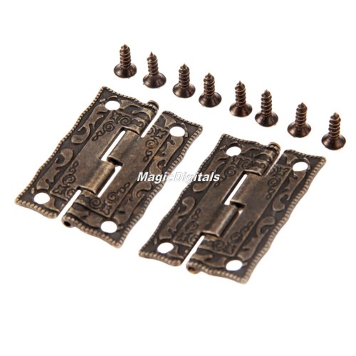 Vintage furniture hinges - vintage,