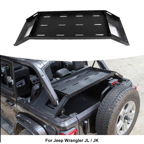 Black rear cargo - rack, luggage
