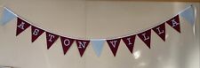 Football Fabric Bunting Banner