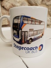 Stagecoach Bus Transport Cup Mug Stagecoach Enviro 400 livery Perfect gift buses