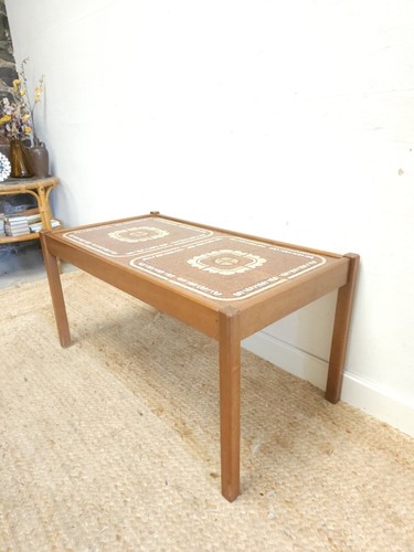 Retro coffee table - , top