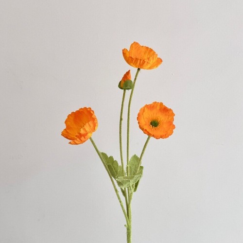 Heads artificial poppy - 4,