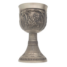 SKS Zinn Pewter Goblet Chalice