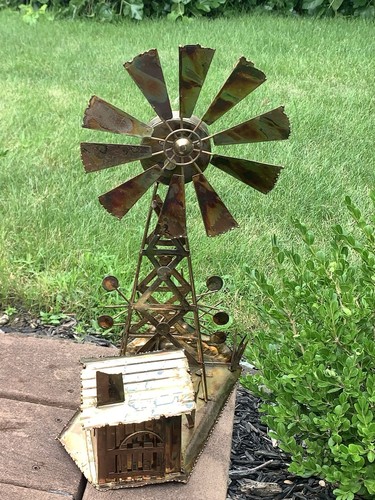 Old farm windmill musical - old,