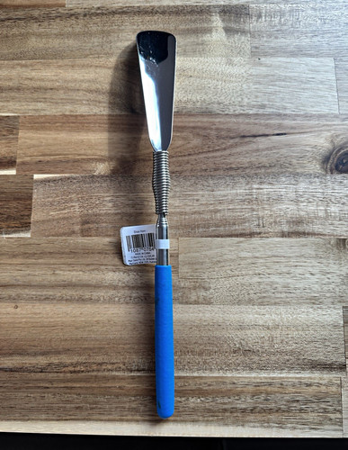 Modern metal shoe horn - modern,