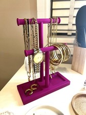 Double T-Bar Jewellery Display