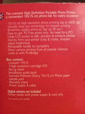 Lexmark P315 Portable Colour