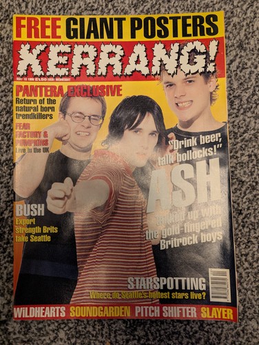 Kerrang 1996 ash pantera - , pantera-