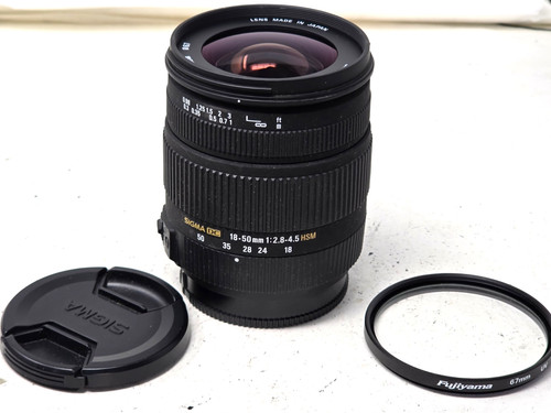 Sigma 50mm zoom lens - sigma, 18-50mm