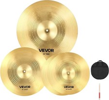 3-Piece Cymbal Pack for Drum