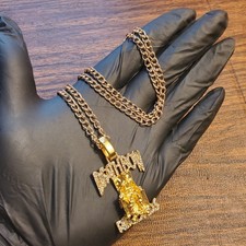 HipHop DEATH ROW Gold Color