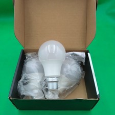 3x 9W ( =60W ) B22 LED Pearl Light Bulbs 6000K Daylight White BC B22 Lamp