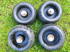 Westwood Countax Anti Scalp Deck Wheels Set x4 For Ride On Lawn Mower Tractor