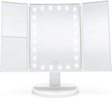 24 LED Tri-Fold Makeup Mirror