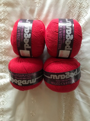 Twilleys red ply - red, craft
