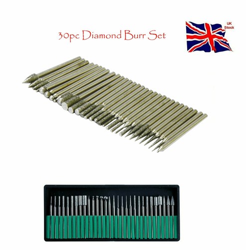 30pc diamond points - 30pc, (burrs)
