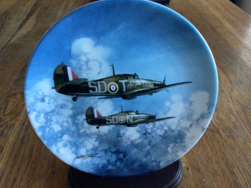 Hurricane aeroplane plate - plate,