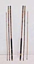 Pair Of Vintage Cane Fishing Rods In General Good Vintage Condition