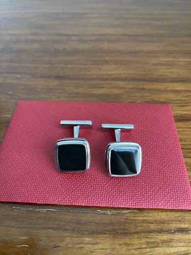 Hugo boss square black - boss, enamel