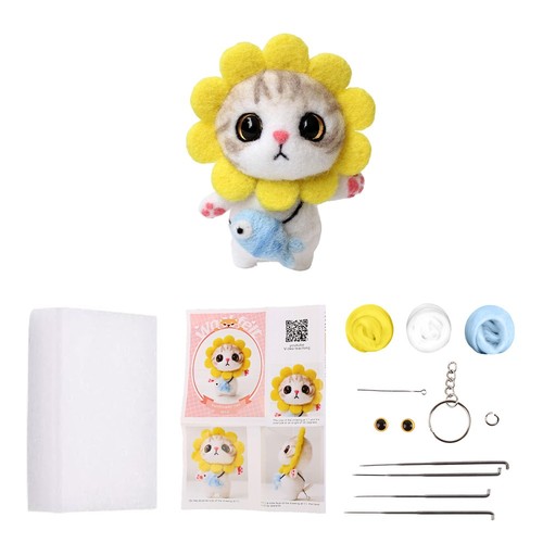 Needle felting starter kit - needle,