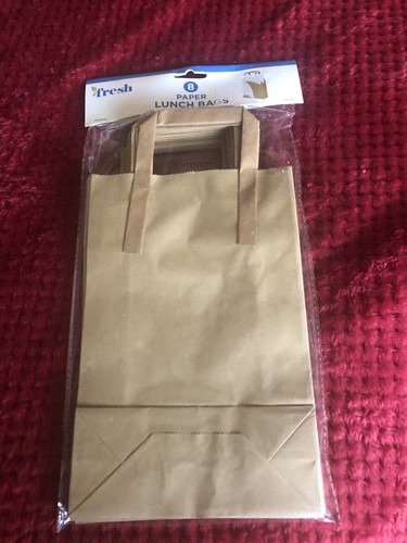 Pack paper lunch - 8, bags