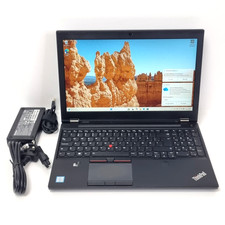 Lenovo ThinkPad P50 CAD Gaming Laptop, i7 32GB 512GB SSD Quadro M2000 FHD Win 11