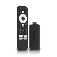 Thomson Google TV Streaming Stick 140 (4K), Smart Voice Control, WiFi, Bluetooth