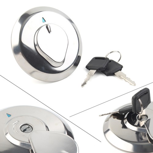 Fuel gas tank cap - gas, lock