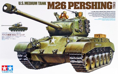 Tamiya 35254 med tank m26 - tamiya,