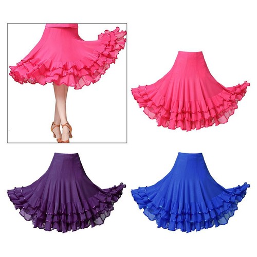 Ladies dance skirt - skirt, latin